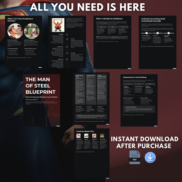 Superman Physique Blueprint – Complete fitness, Nutrition & Skin Transformation System